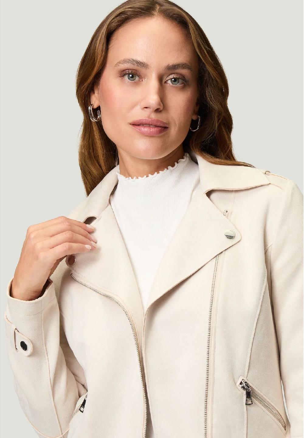 zero Bikerjacke Reißverschlusstaschen für Damen Begrenzt auf 3 Tage