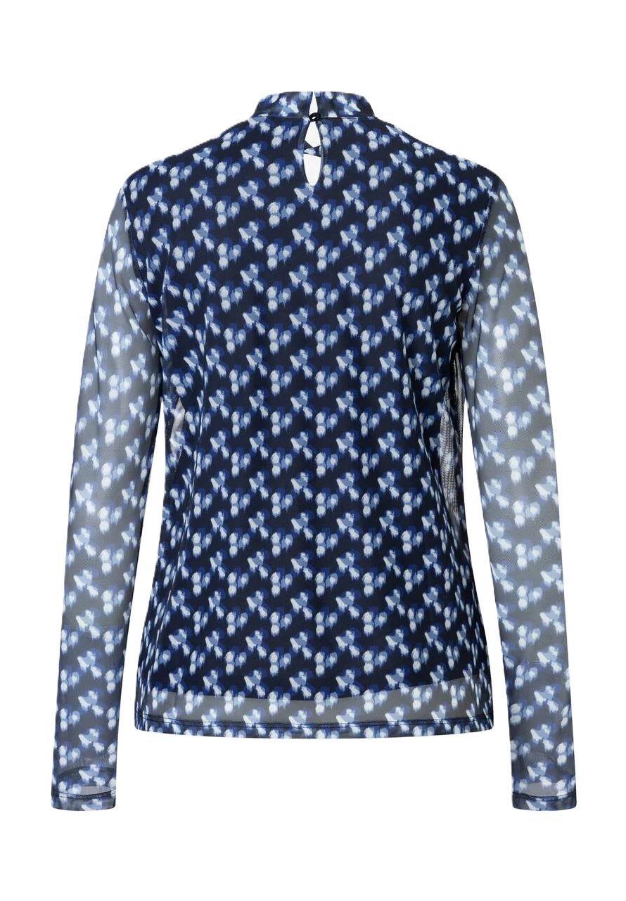 MORE & MORE Shirtbluse Schlüsselloch-Ausschnitt für Damen Limitierter Zeitrabatt