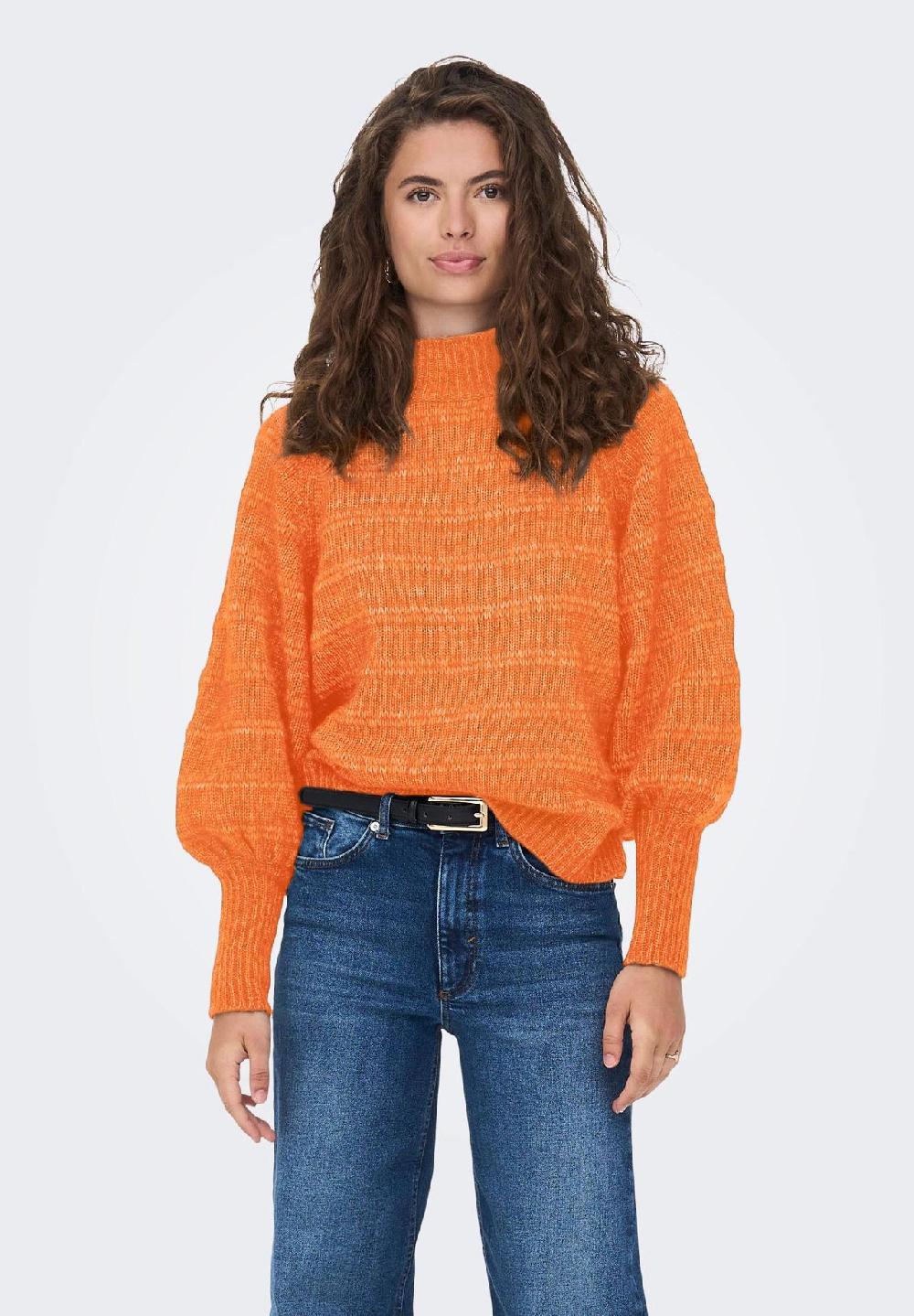 ONLY® Strickpullover "Celina" Stehkragen für Damen Begrenztes Angebot