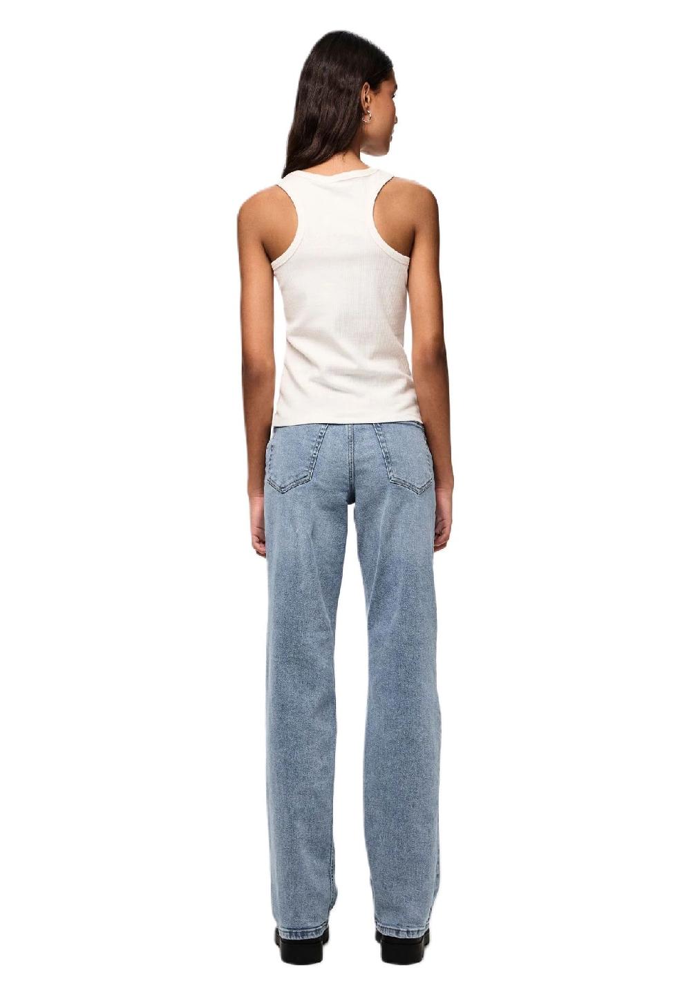 PIECES Jeanshose "Kelly" High Waist für Damen Top Angebot