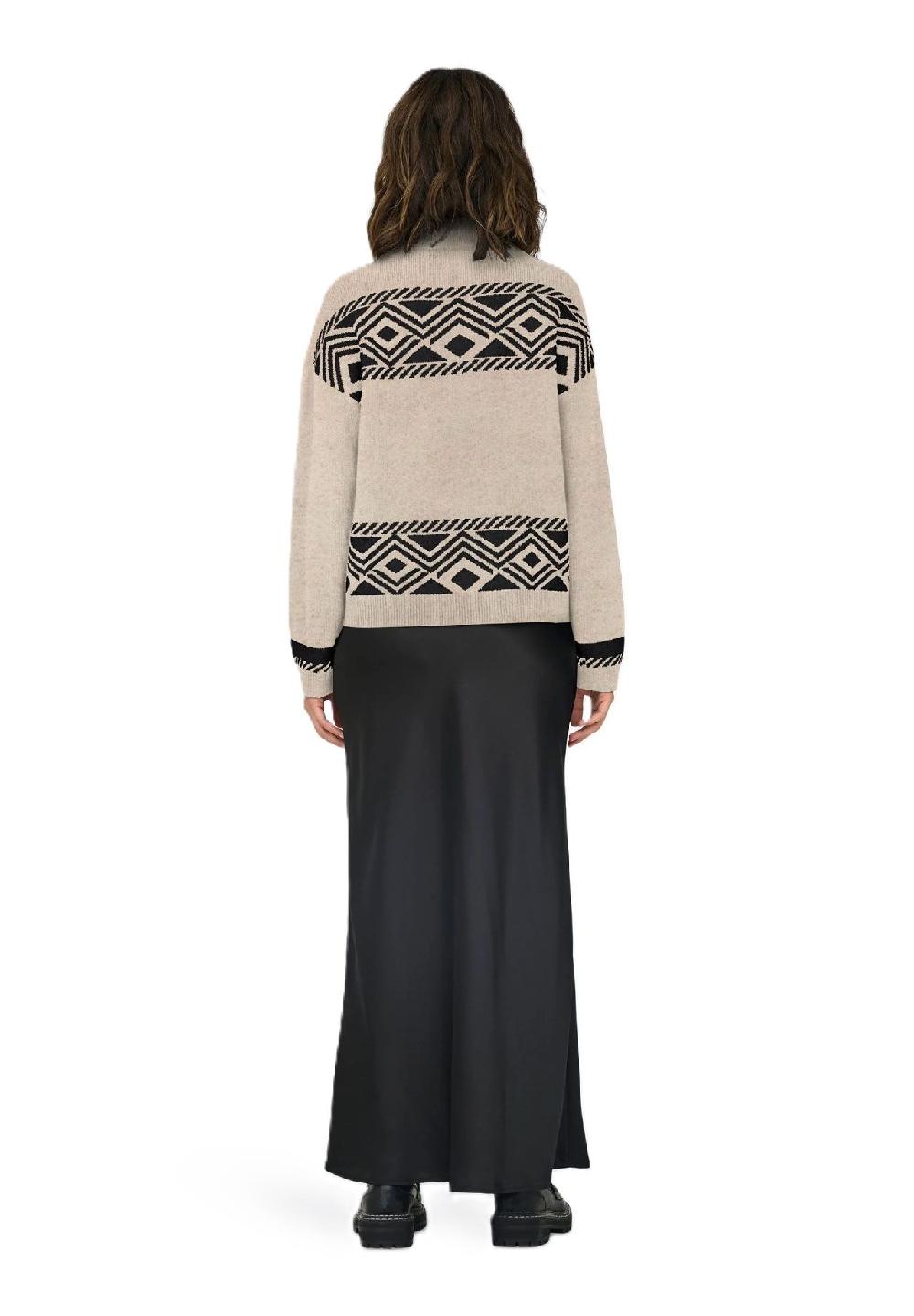 ONLY® Strickpullover "Victor" Stehkragen für Damen Zeitlich begrenztes Angebot