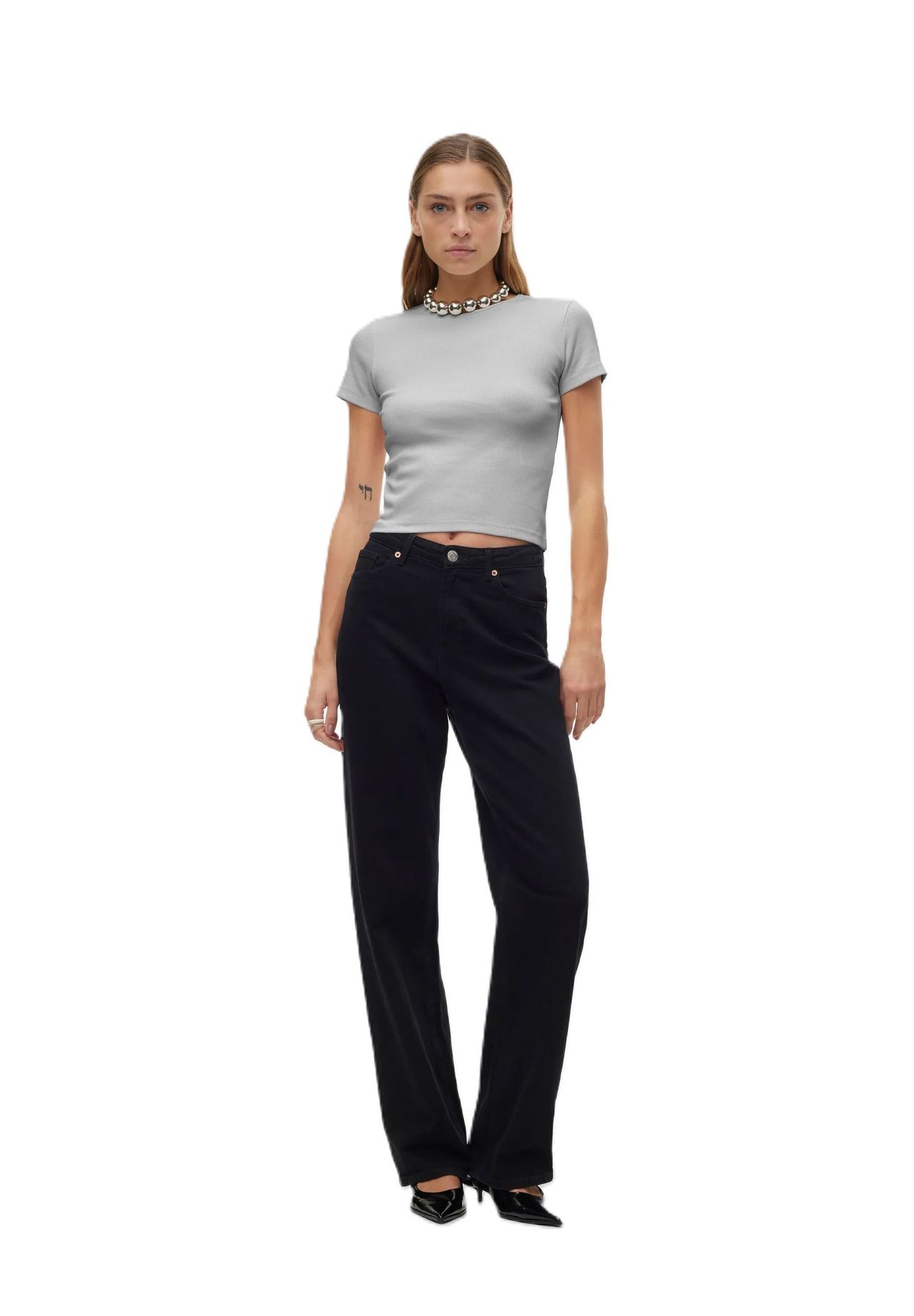VERO MODA® T-Shirt "Chloe" Rundhals für Damen Blitzangebot