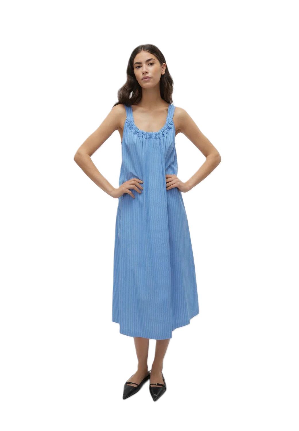 VERO MODA® Sommerkleid ärmellos 3/4-lang für Damen Große Rabatte
