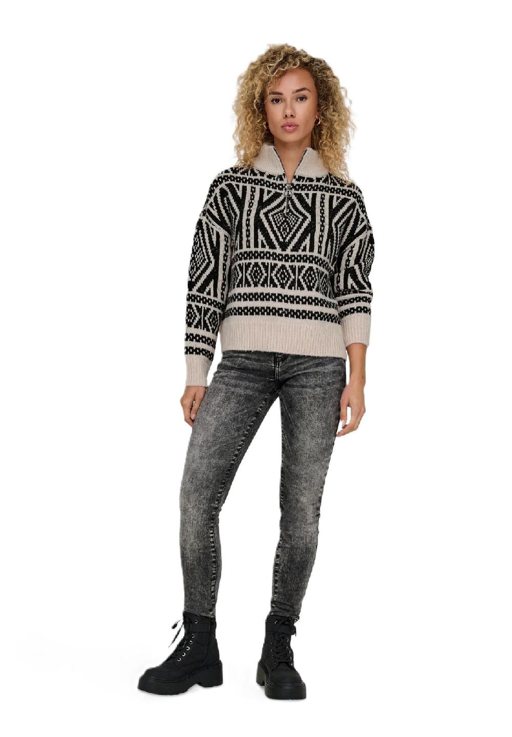 ONLY® Pullover "Felici" Troyer für Damen Neuheiten