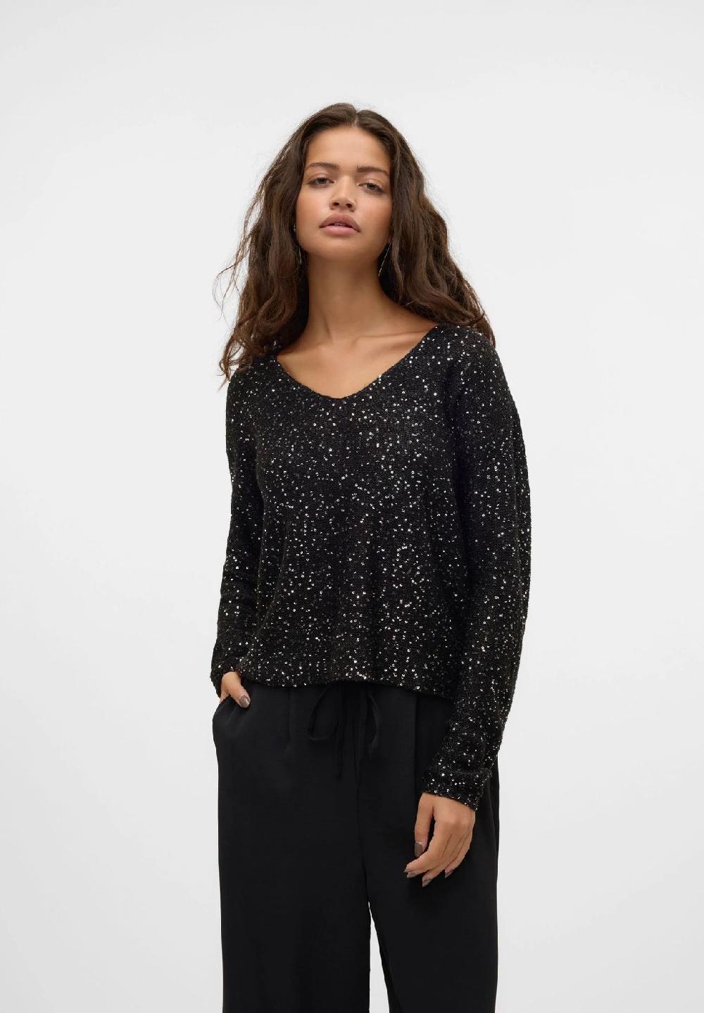 VERO MODA® Strickpullover Pailletten für Damen Begrenzte Freigabe