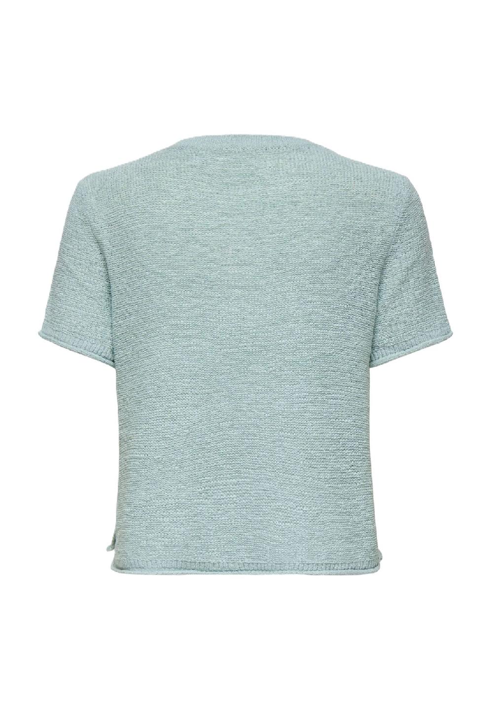 ONLY® Strickpullover Kurzarm Seitenschlitze für Damen Letzte 2 Tage