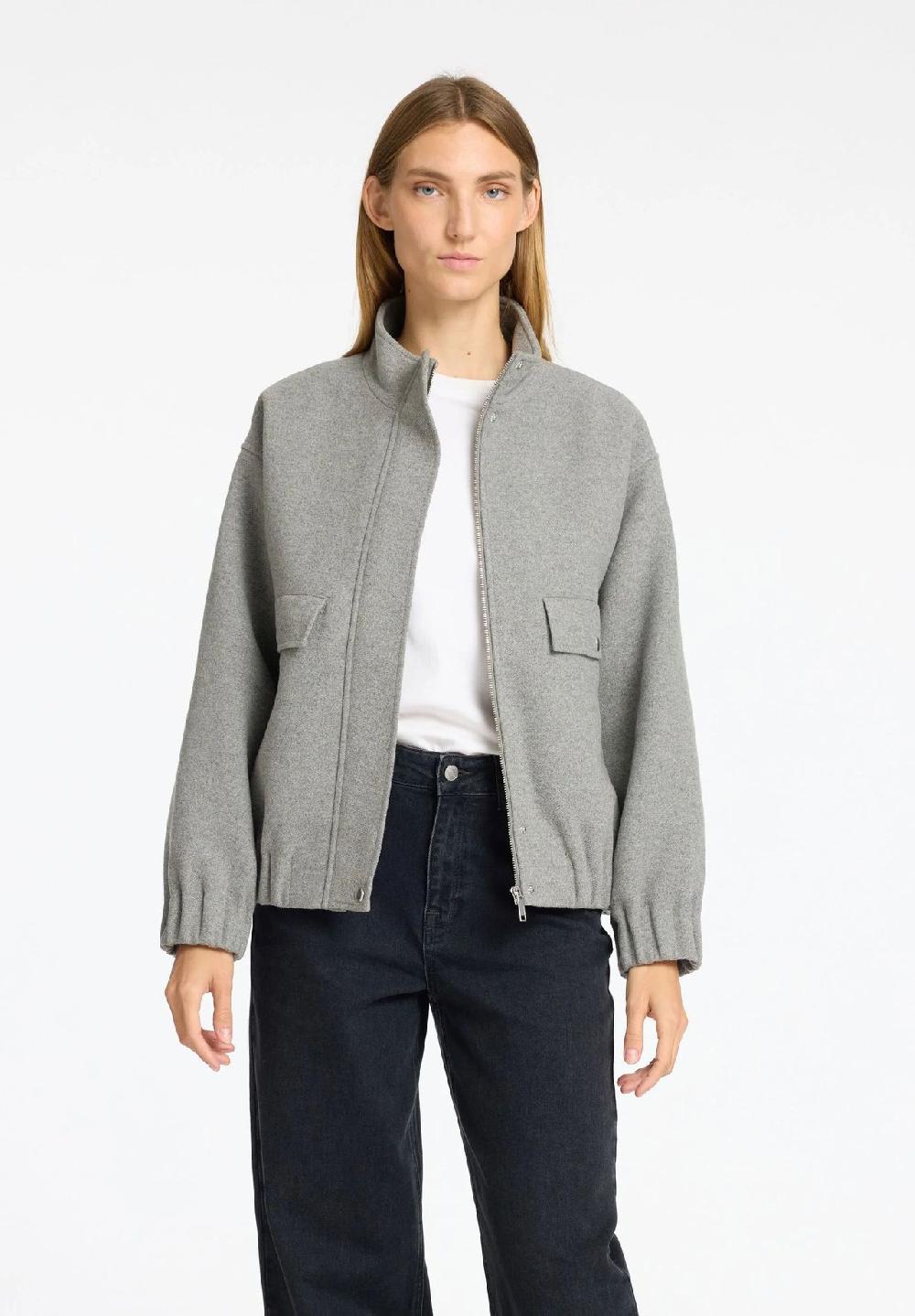 SELECTED FEMME Blouson Stehkragen Raglan-Ärmel für Damen Zeitbegrenzte Promotion