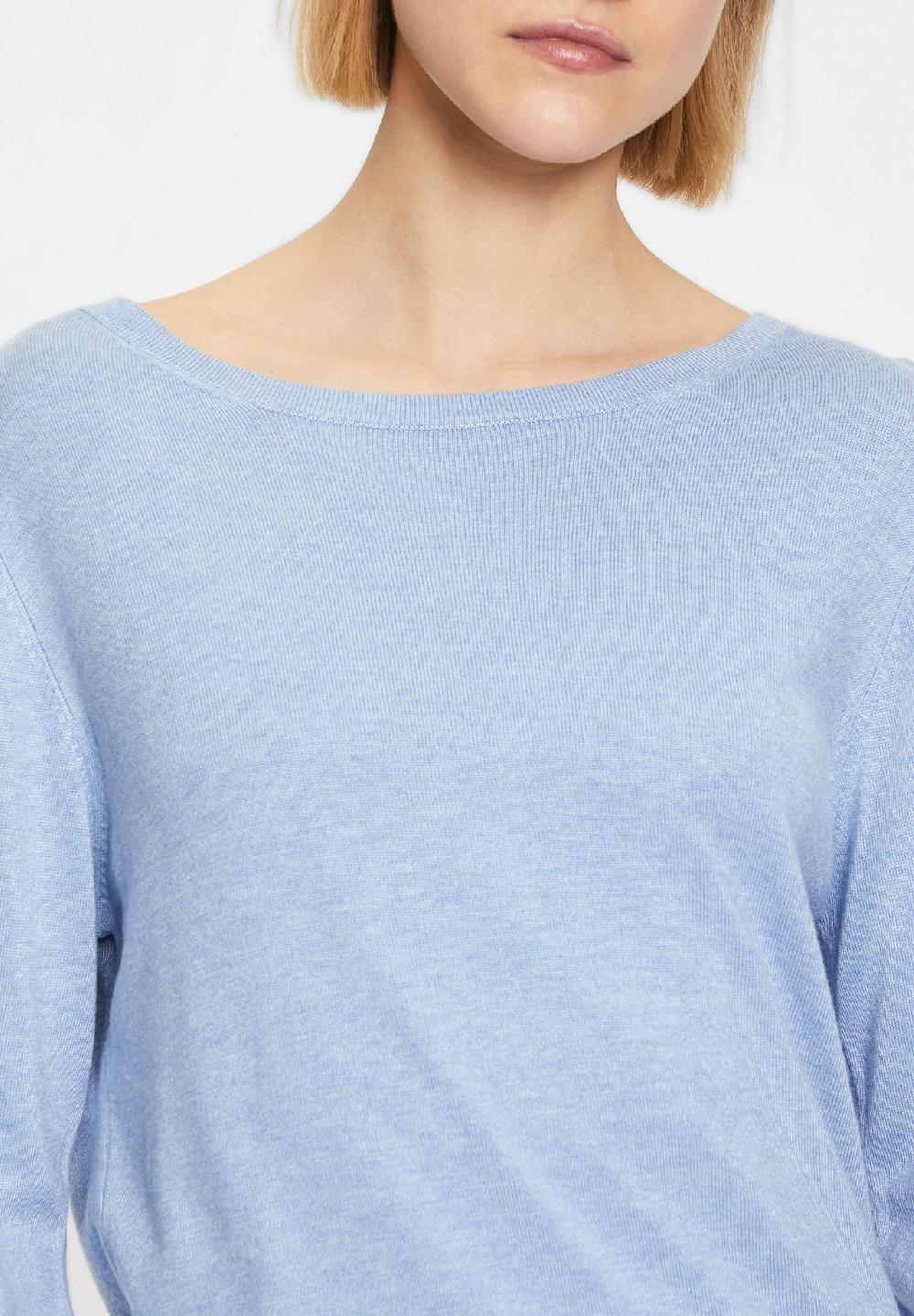 GALERIA essentials Pullover "Elea" U-Boot-Ausschnitt Rippbündchen für Damen Sonderangebot der Fabrik