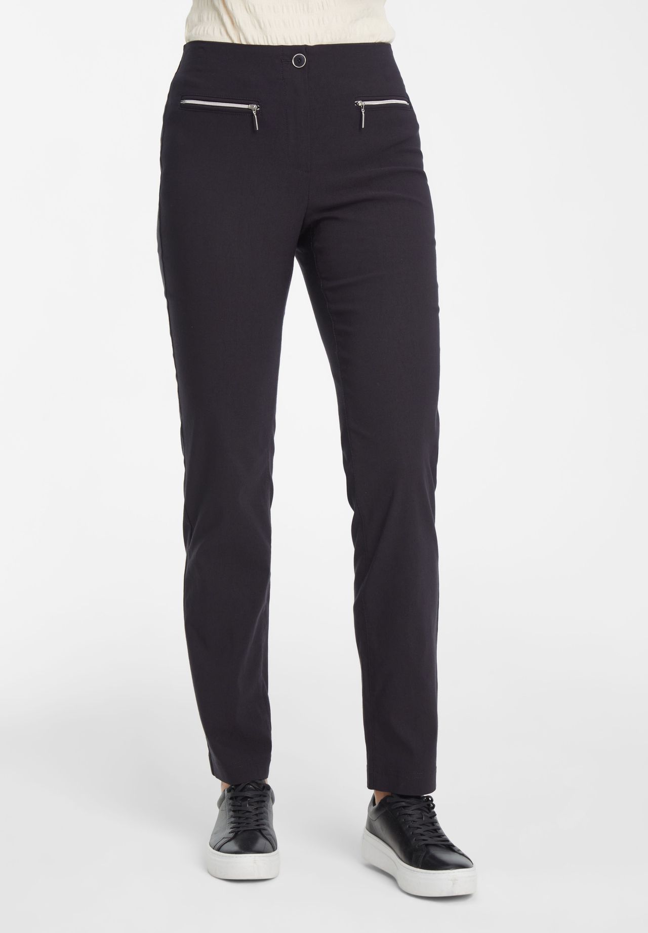 adagio Stoffhose Uni-Design für Damen Discount Store für neue Produkte