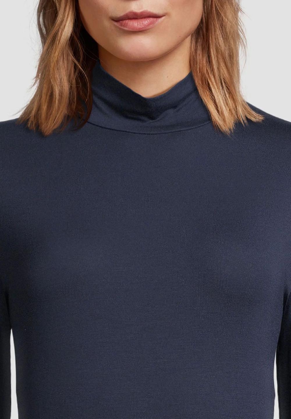 MANGUUN collection Langarmshirt Stehkragen für Damen zollfrei