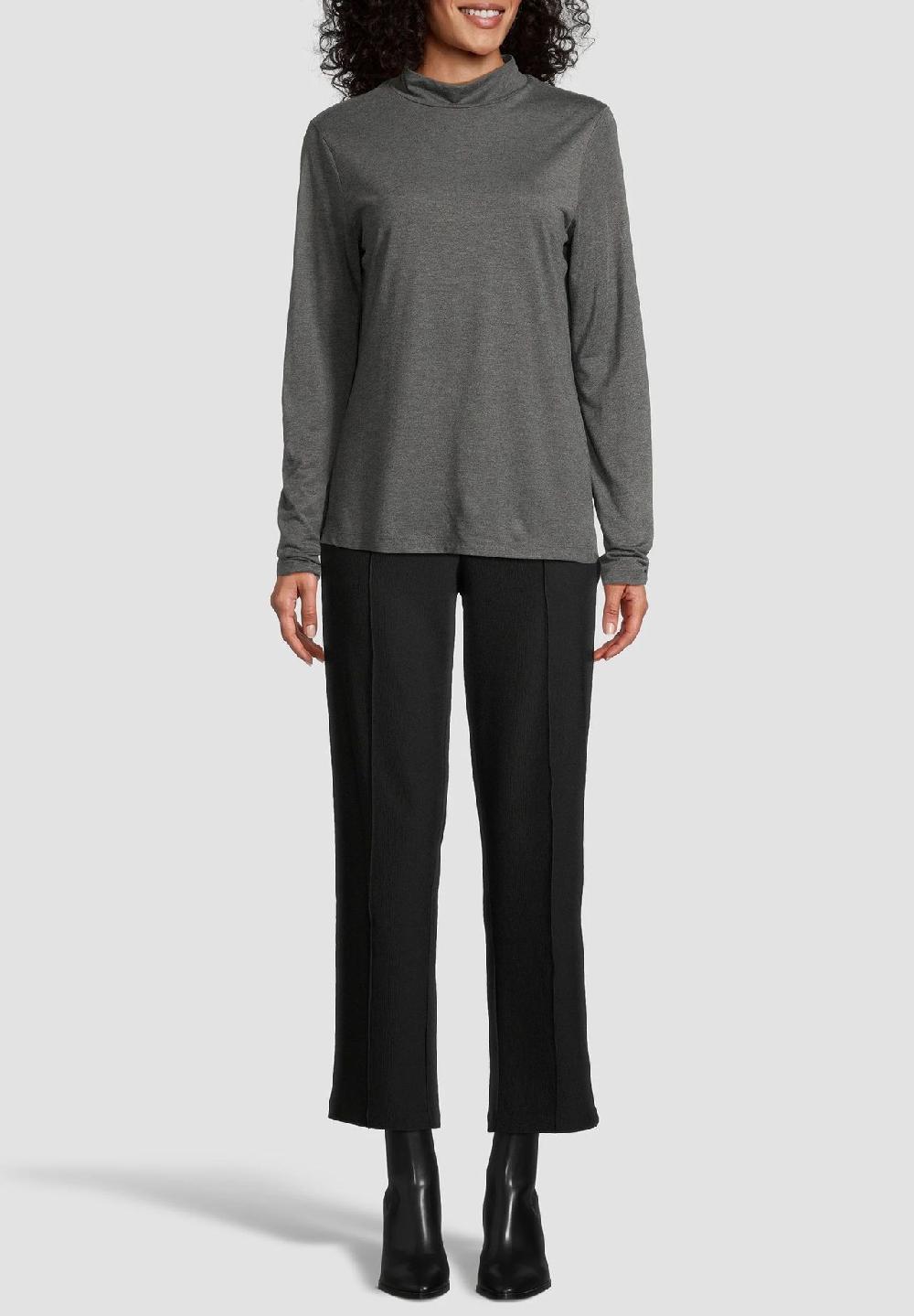 MANGUUN collection Langarmshirt Stehkragen für Damen 50% Rabatt für begrenzte Zeit