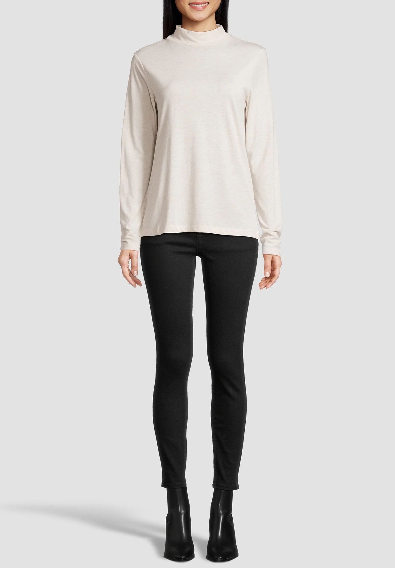 MANGUUN collection Langarmshirt Stehkragen für Damen Rabatte dieses Monats