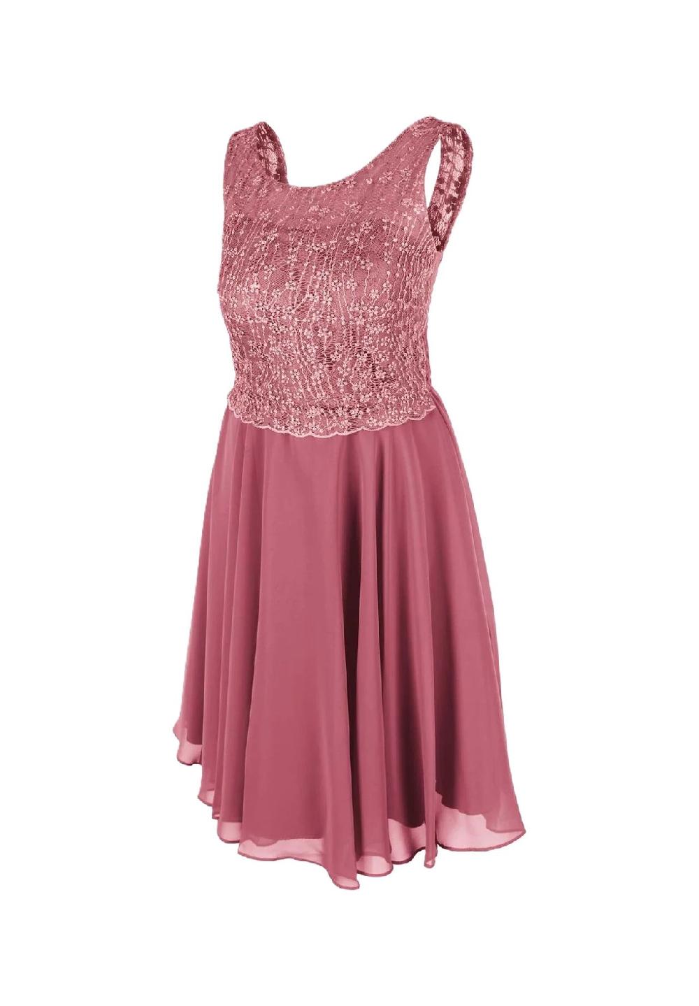 G.O.L.® Cocktailkleid Chiffon 3/4-lang U-Ausschnitt für Kinder Großer Ausverkauf