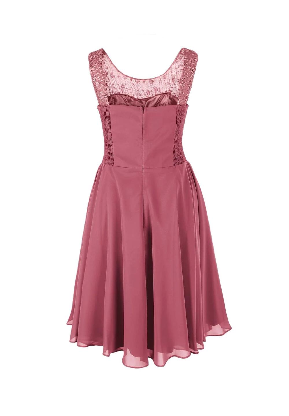G.O.L.® Cocktailkleid Chiffon 3/4-lang U-Ausschnitt für Kinder Großer Ausverkauf