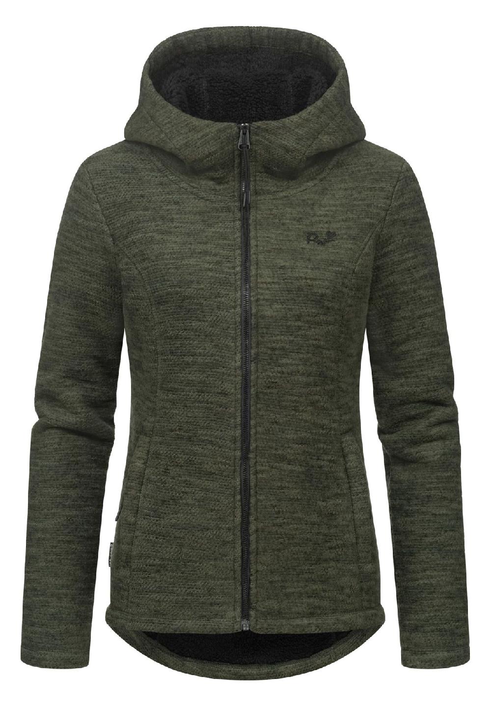 ragwear™ Kapuzenstrickjacke Lyshka Melange Neueste Mode