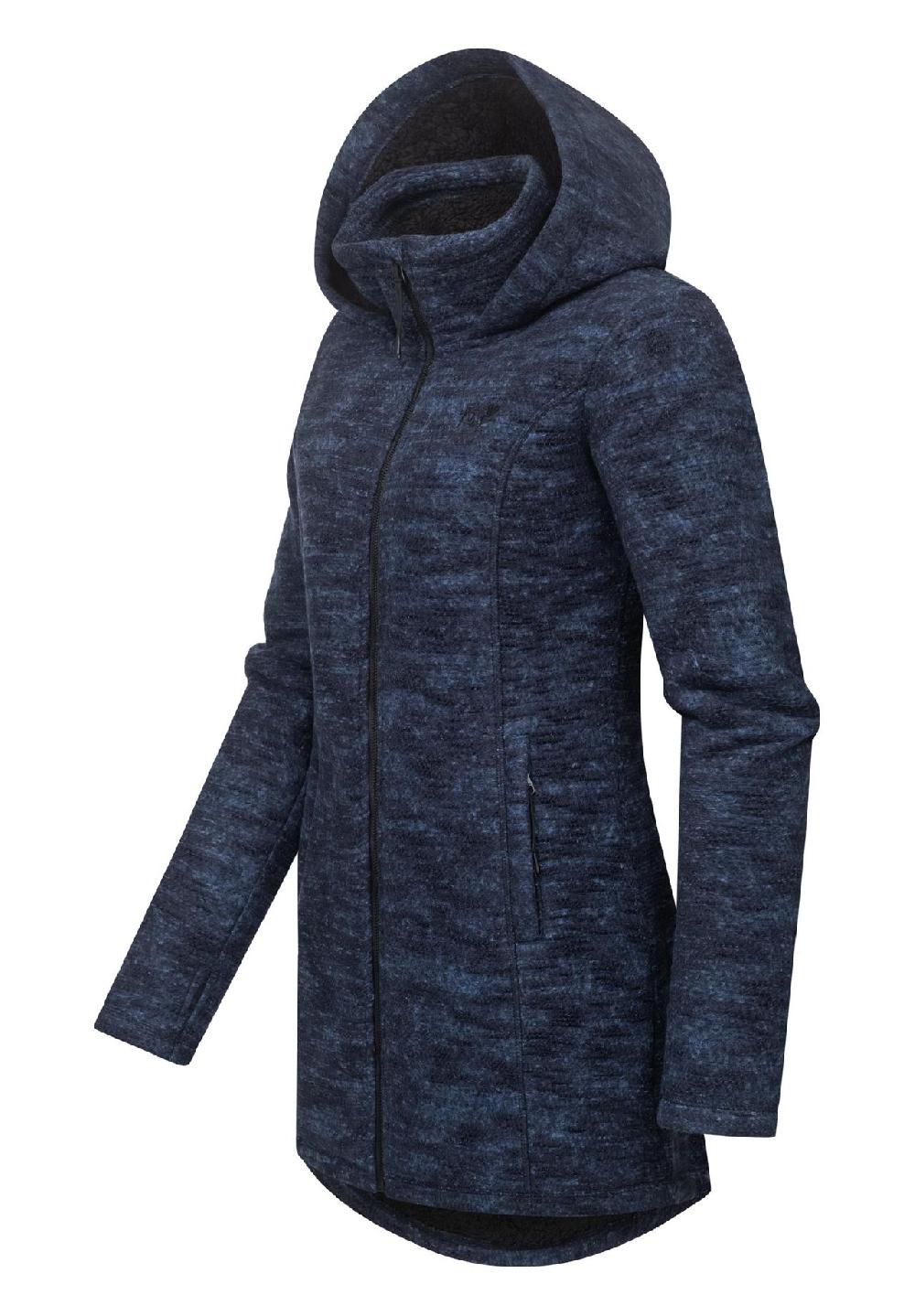 ragwear™ Longstrickjacke Leysha Melange Räumungsverkauf