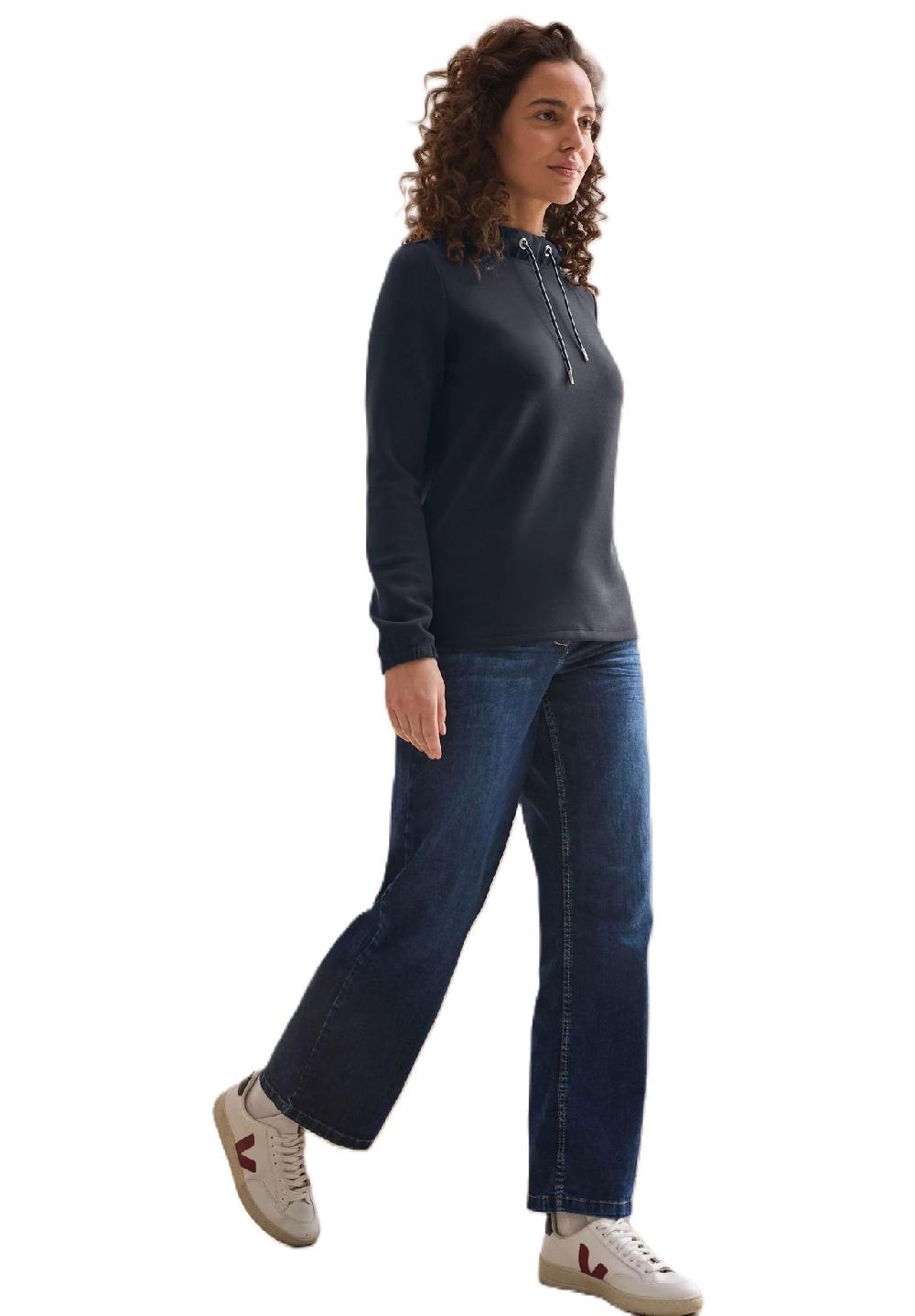 CECIL Sweatshirt Tunnelzug für Damen zollfrei