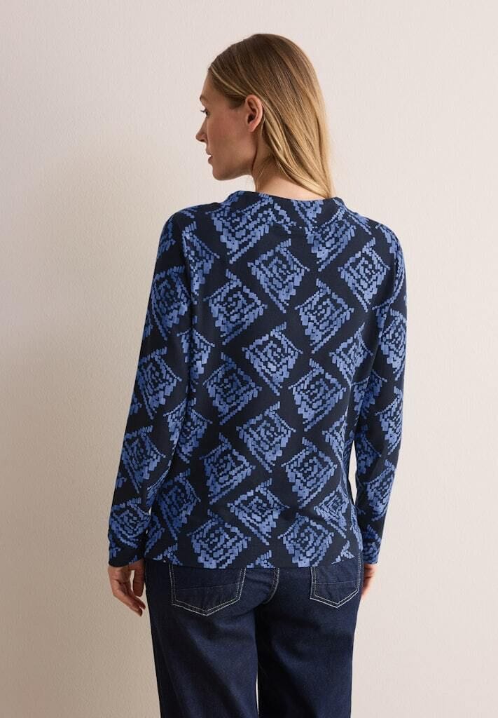 CECIL Langarmshirt Stehkragen für Damen 50% Rabatt für begrenzte Zeit