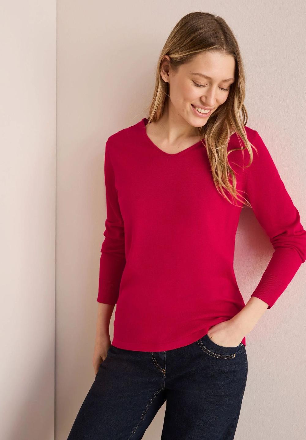 CECIL Pullover V-Ausschnitt für Damen Neuheiten