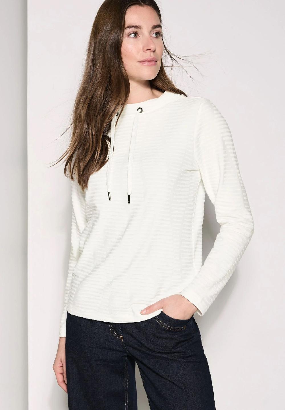 CECIL Langarmshirt Tunnelzug für Damen Wochenangebot