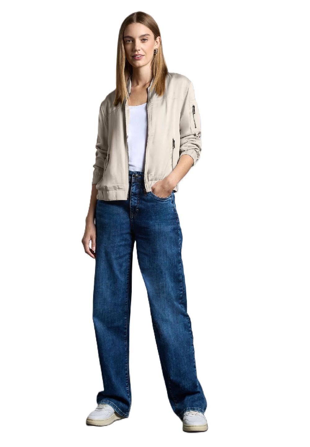 Street One Blouson Stehkragen für Damen Kostenloser Versand international