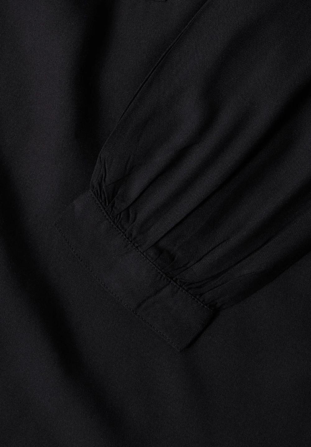 Street One Shirtbluse Split-Neck für Damen zollfrei