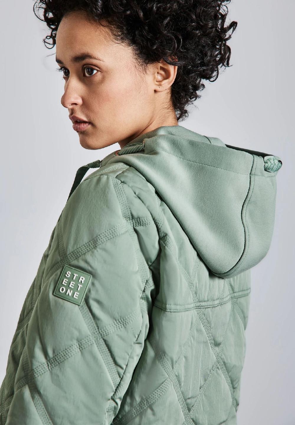 Street One Steppjacke "DiamondQu" Zweiwegereißverschluss für Damen Online