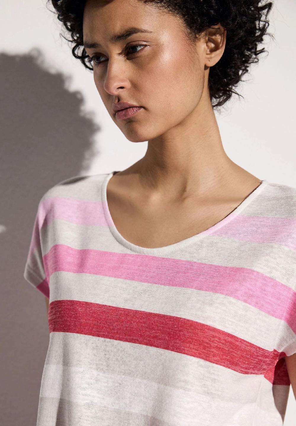 Street One T-Shirt Rundhals für Damen Preisnachlass