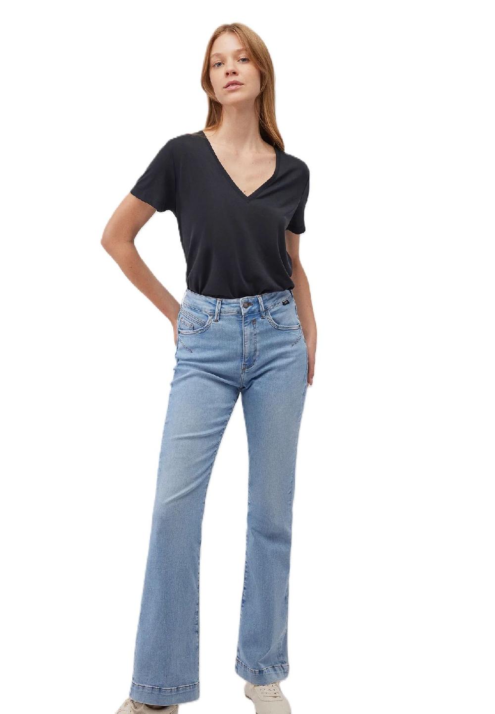 mavi T-Shirt V-Ausschnitt für Damen Blitzangebot
