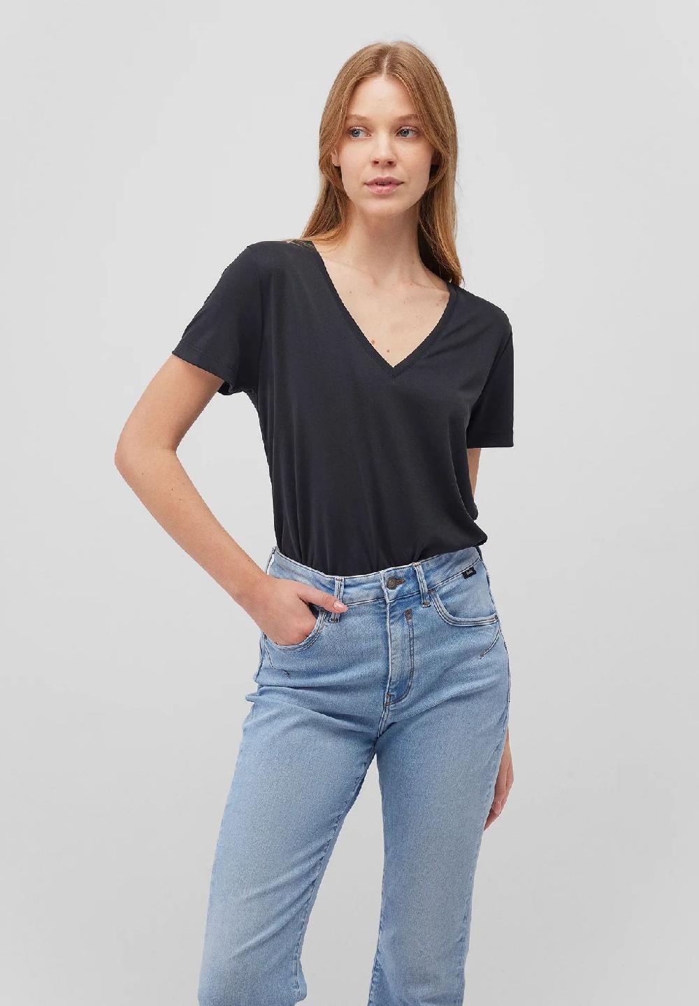 mavi T-Shirt V-Ausschnitt für Damen Blitzangebot