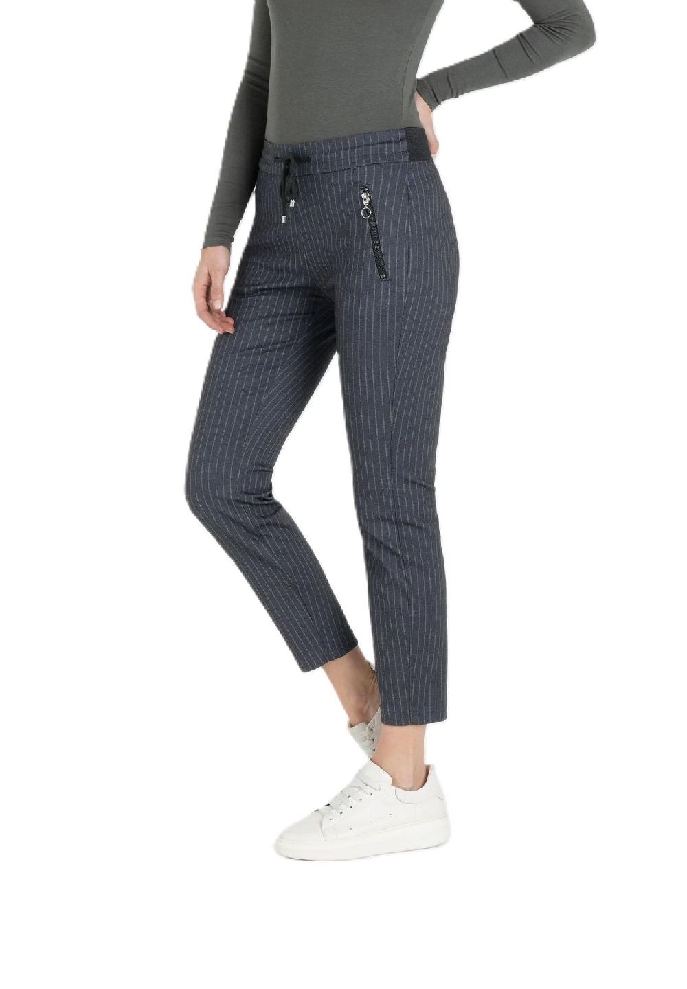 MAC Easy Smart Stoffhose 7/8-lang High Waist für Damen Black Friday