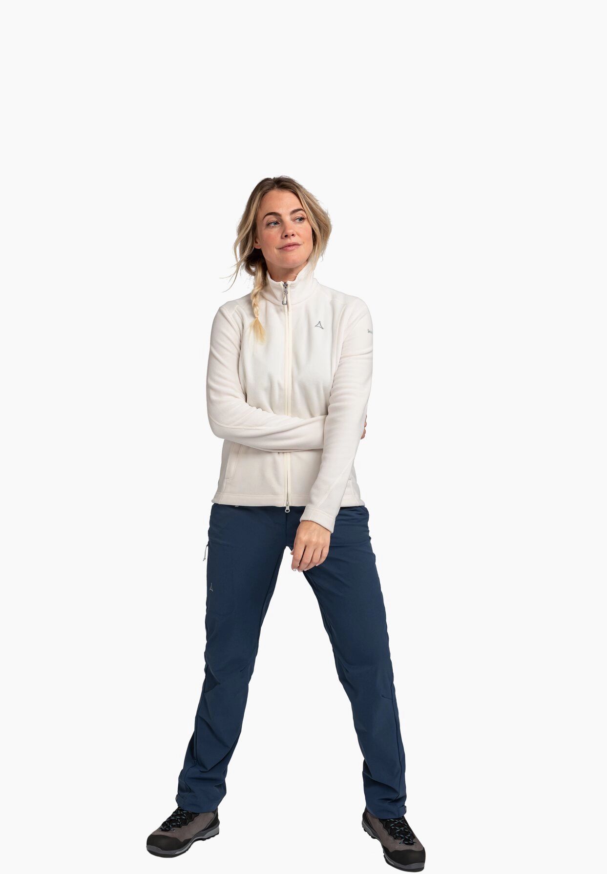 Schöffel Fleecejacke "Leona" Stehkragen Reißverschlusstaschen für Damen Valentinstagsangebot
