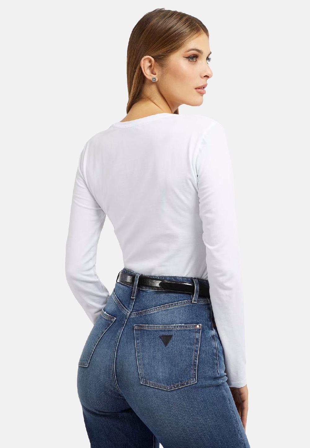 GUESS Longsleeve ADRIANA Langarmshirt Neueste Mode