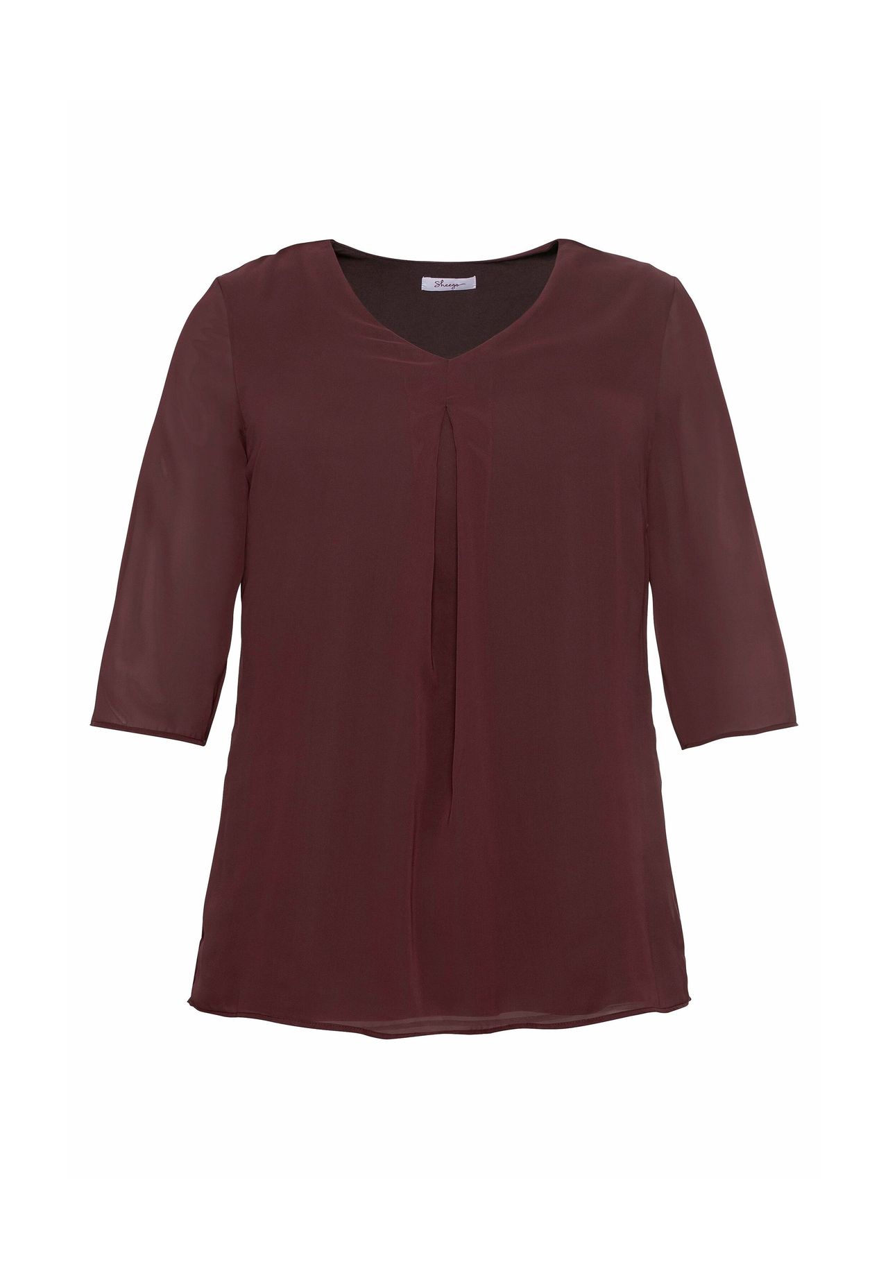 sheego Tunika im Lagenlook mit Chiffon Kostenlose Rückgabe