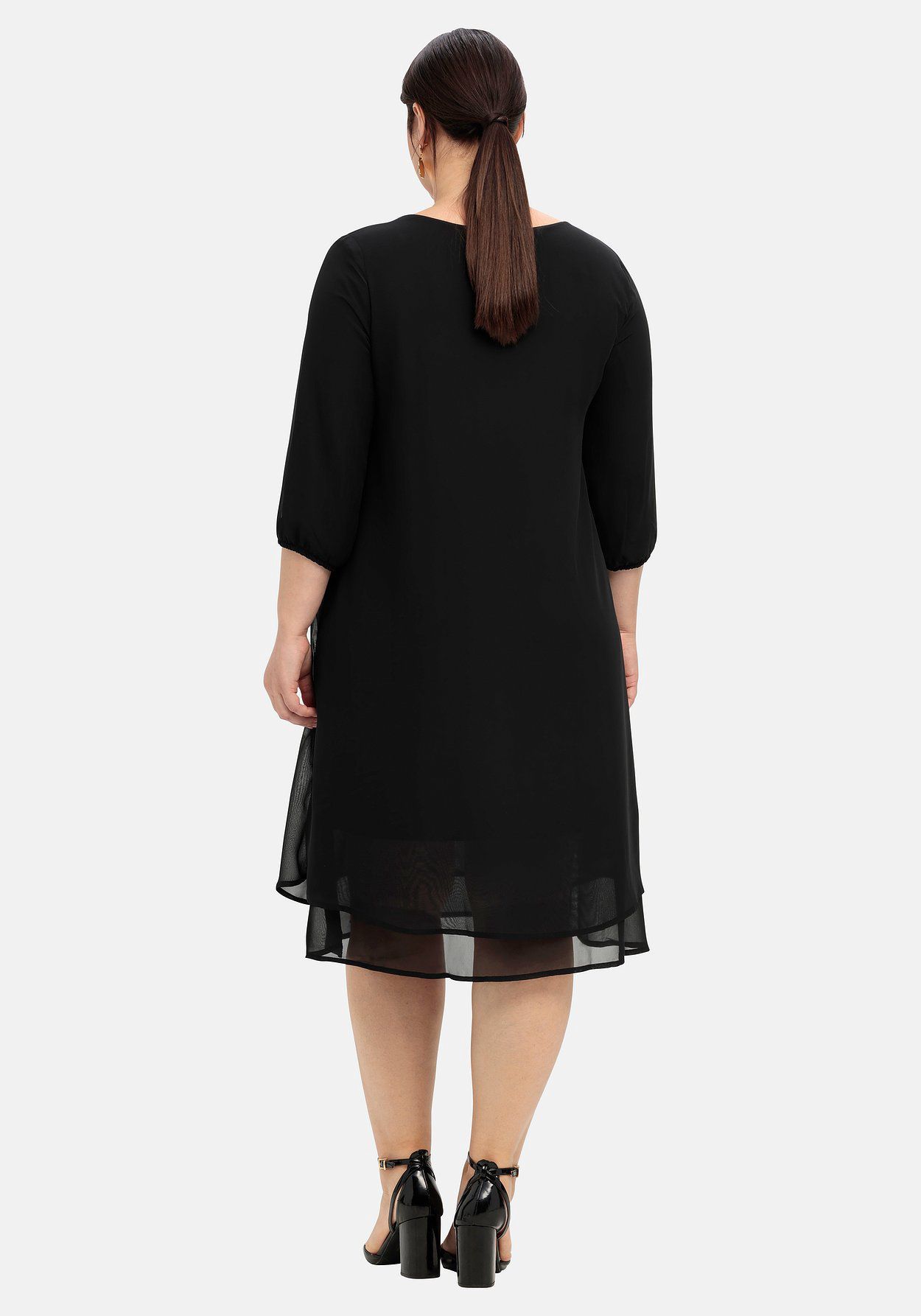 sheego Kleid in Lagen-Optik Begrenzte Freigabe