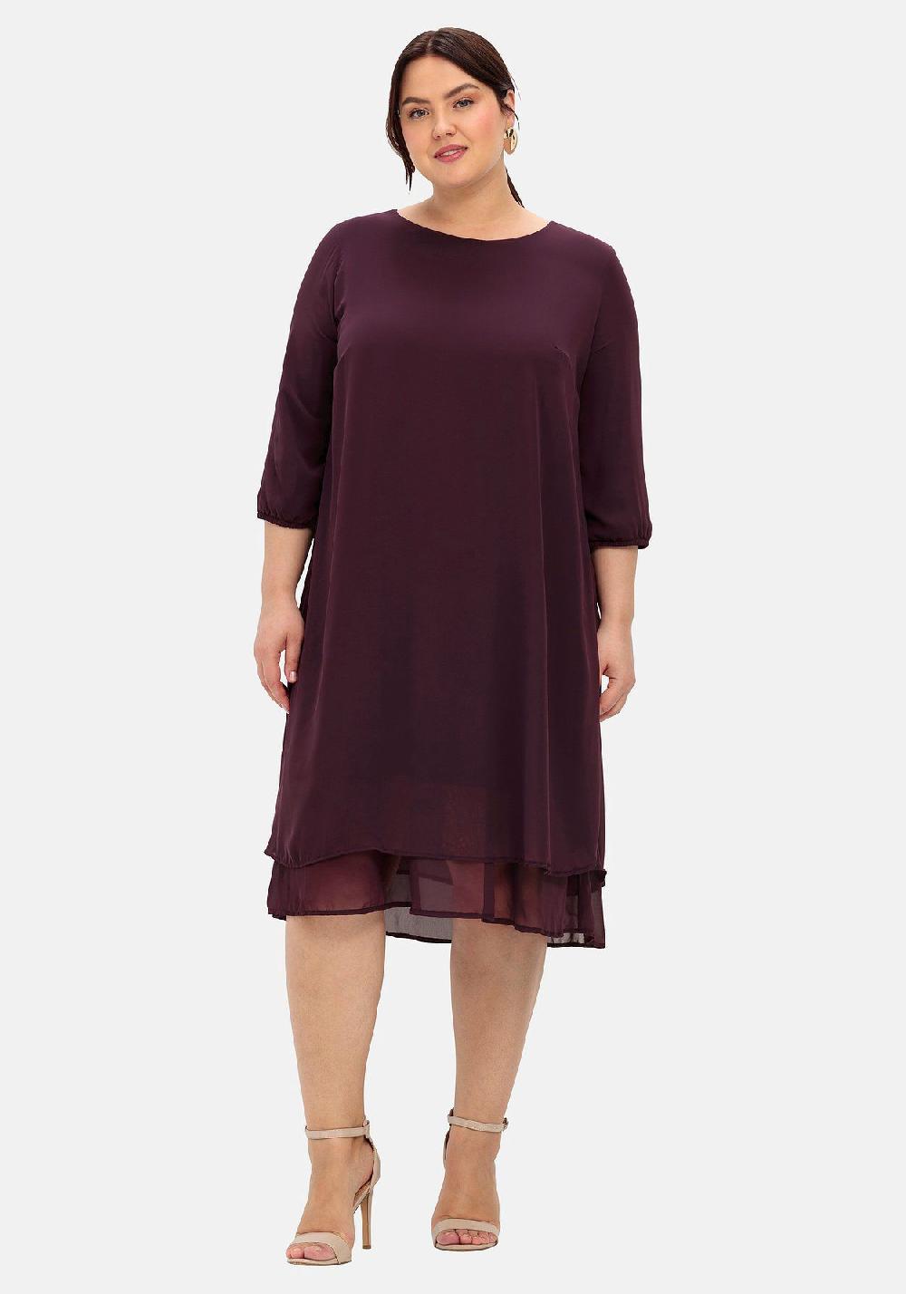 sheego Kleid in Lagen-Optik Letzte 3 Tage