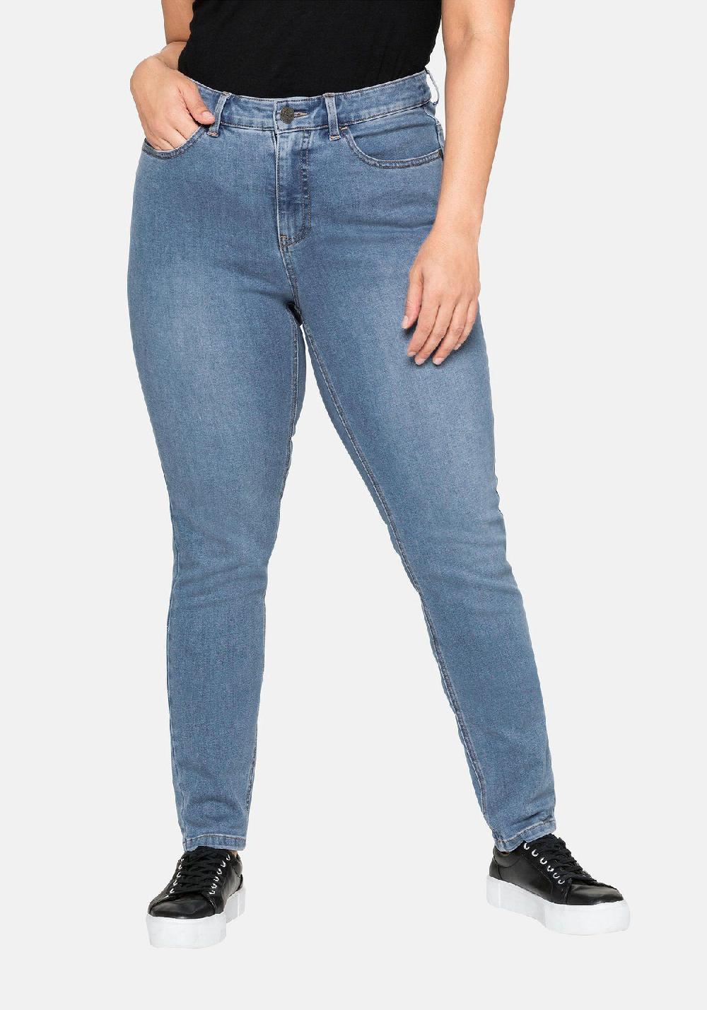 sheego Jeans Super elastisches Power-Stretch-Material Letzter Tag
