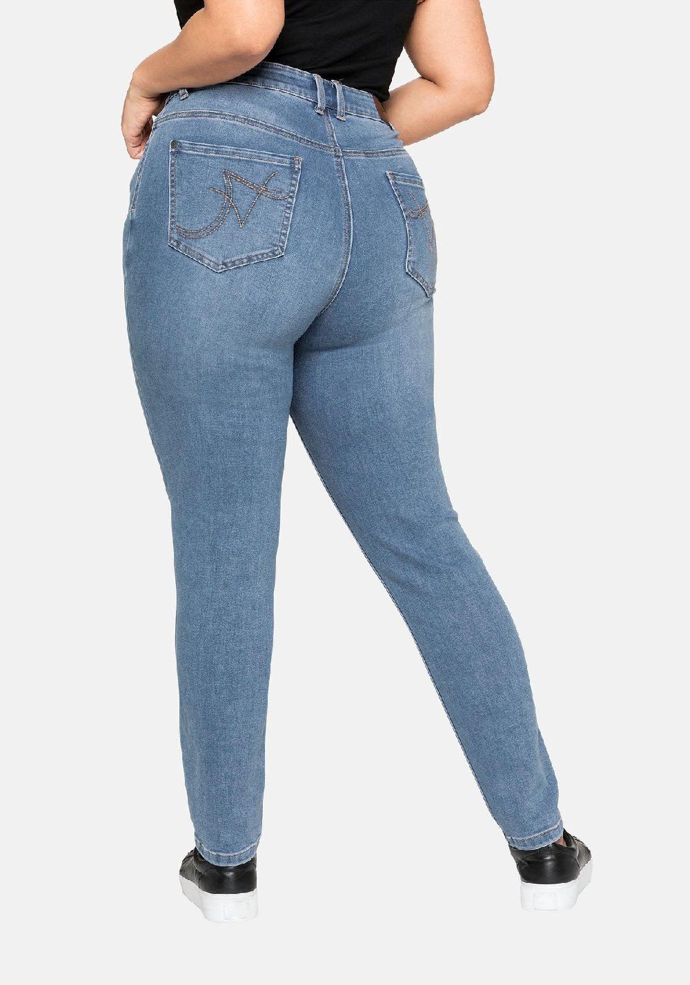 sheego Jeans Super elastisches Power-Stretch-Material Letzter Tag