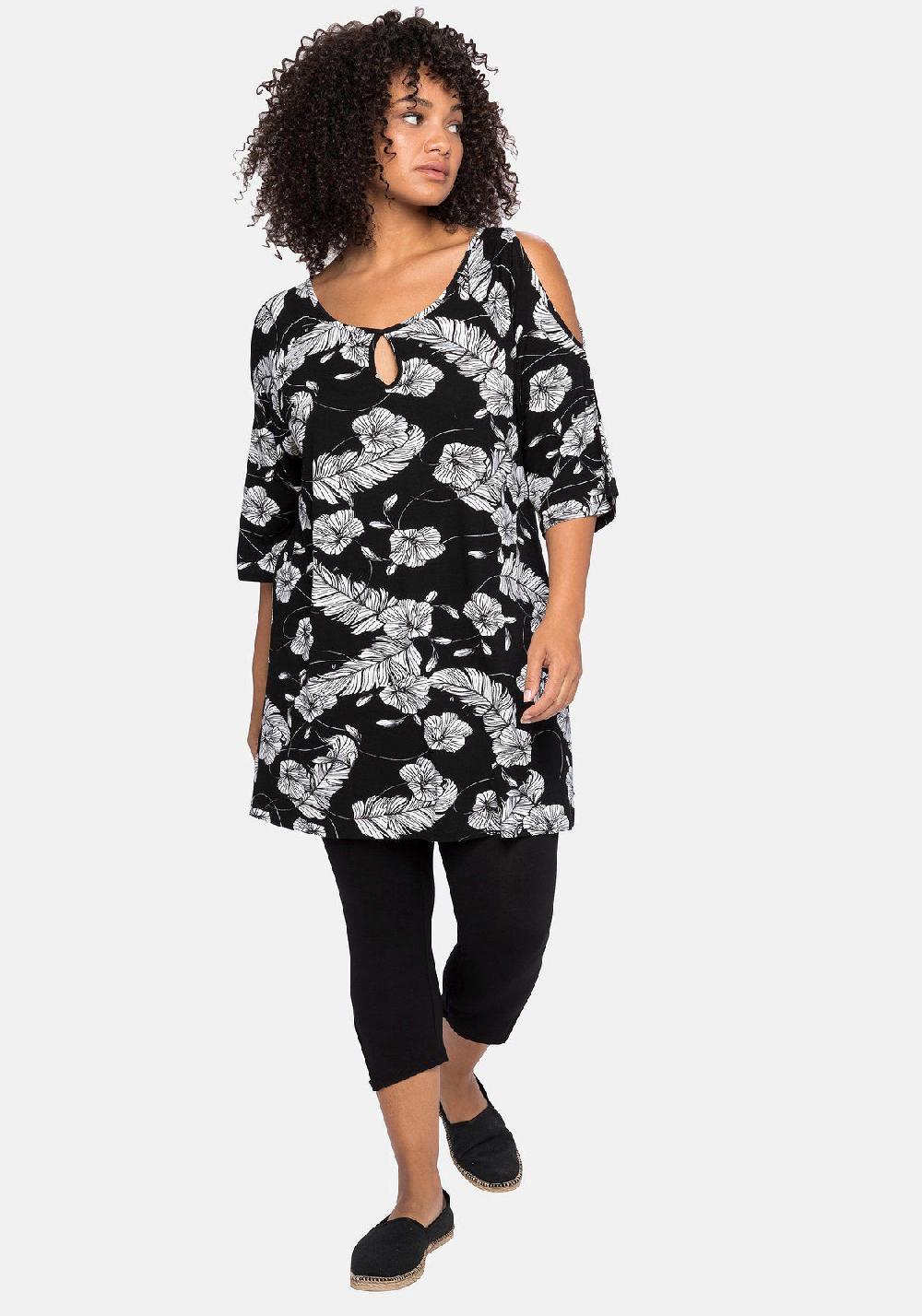 sheego Strandshirt und Leggings im Set mit Caprileggings Zeitbegrenzte Promotion