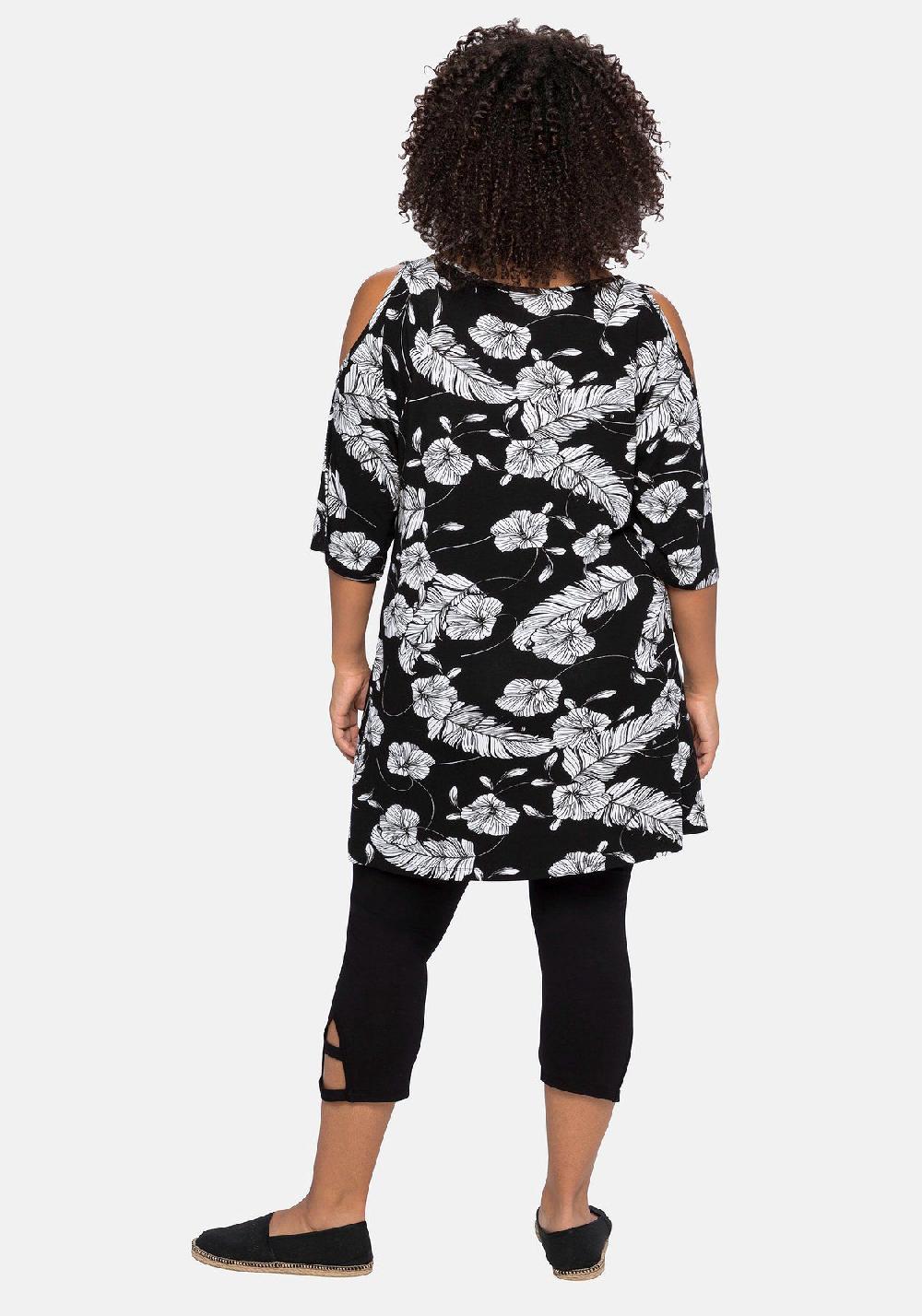 sheego Strandshirt und Leggings im Set mit Caprileggings Zeitbegrenzte Promotion