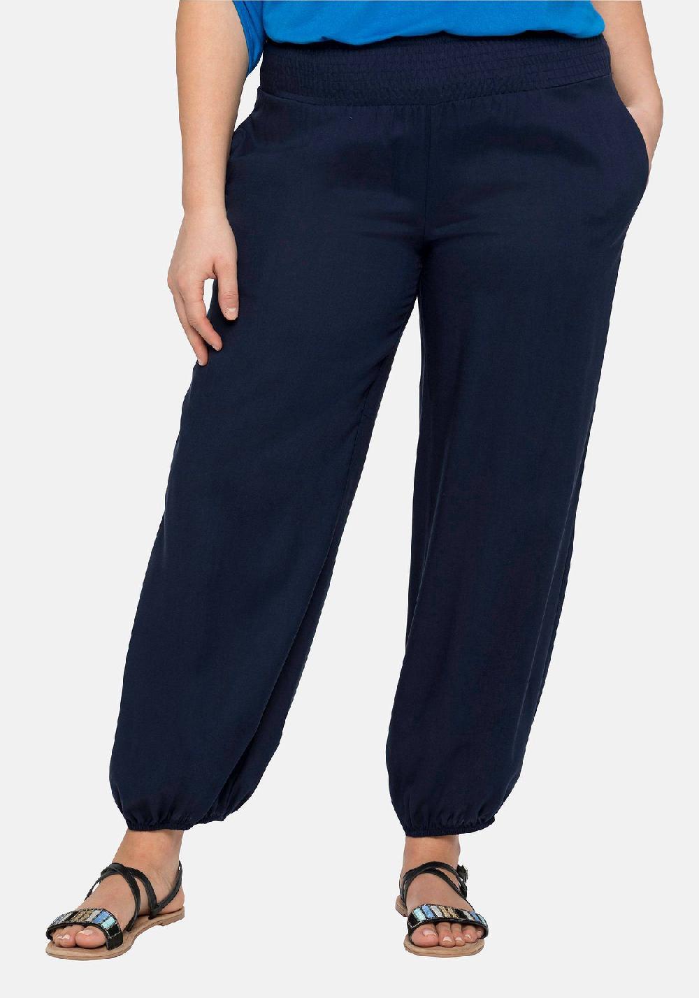 sheego Strandhose mit breitem elastischen Bund Sonderangebot der Fabrik