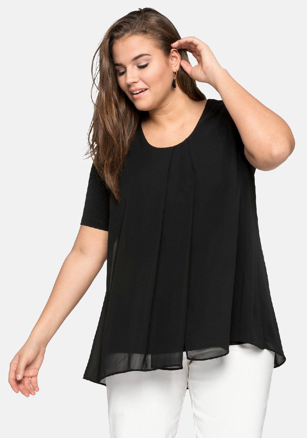 sheego Blusenshirt im Lagenlook Begrenzt auf 3 Tage