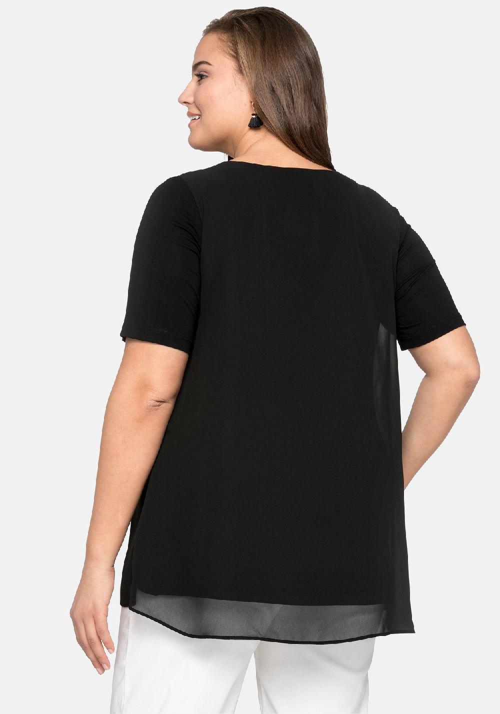 sheego Blusenshirt im Lagenlook Begrenzt auf 3 Tage