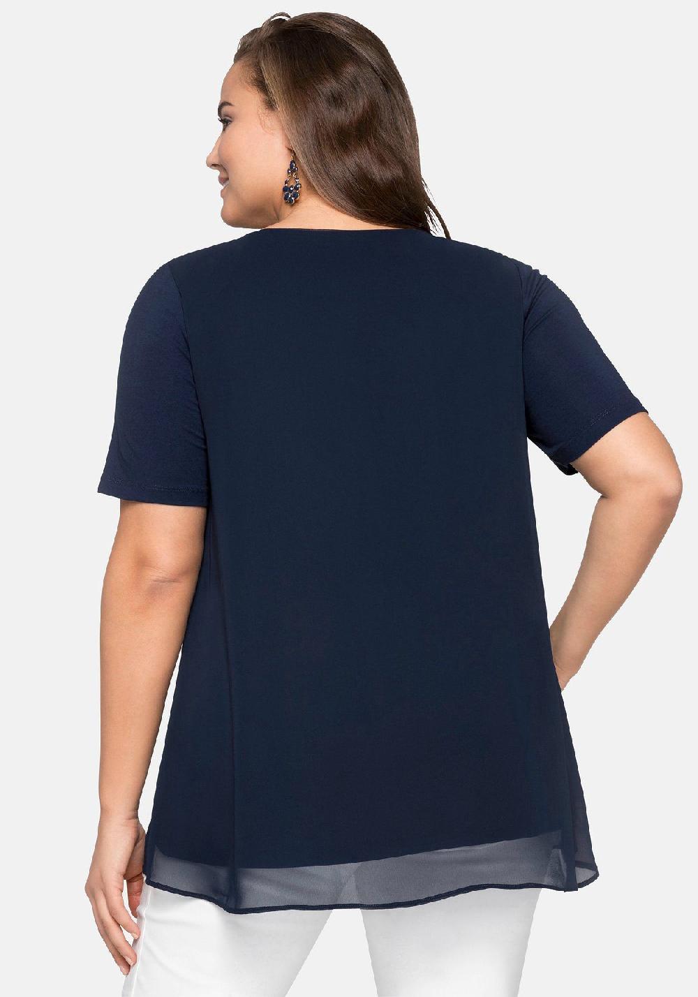 sheego Blusenshirt im Lagenlook Speichern exportieren