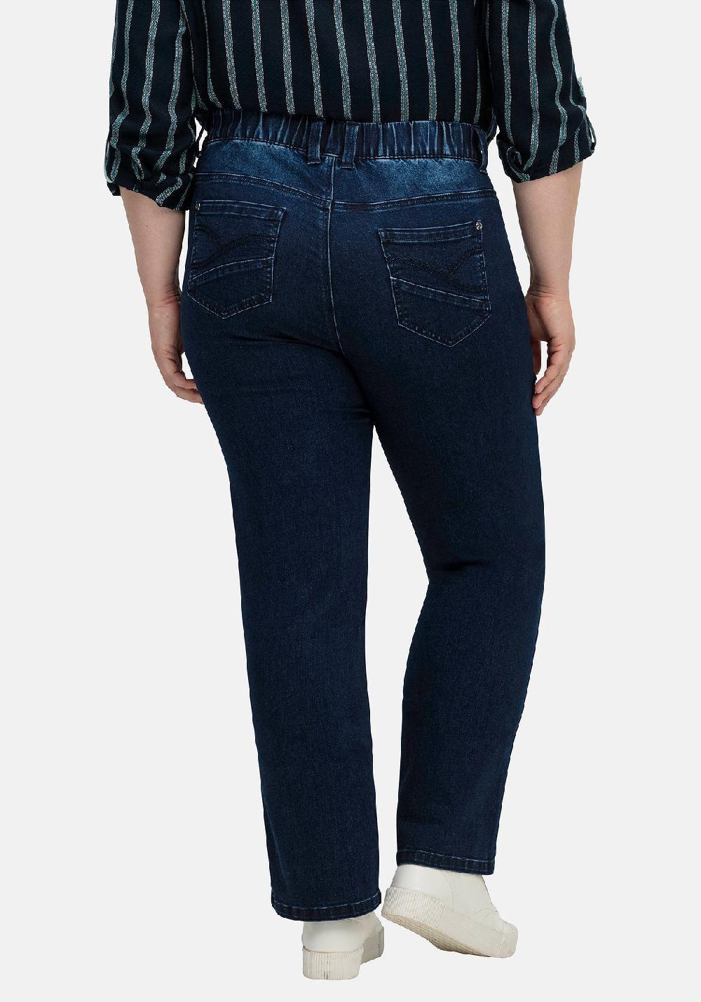 sheego Gerade Jeans mit Powernetz-Einsatz Limitierter Zeitrabatt