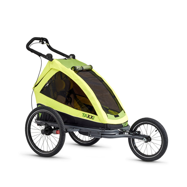 TAXXI TAXXI Kinderanhänger ELITE one lime &vert; fahrrad.de Cyber Monday
