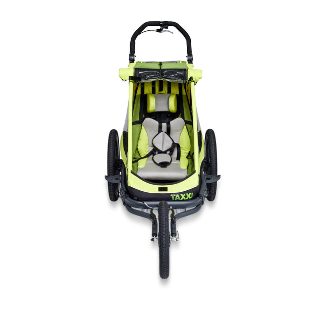 TAXXI TAXXI Kinderanhänger ELITE one lime &vert; fahrrad.de Cyber Monday