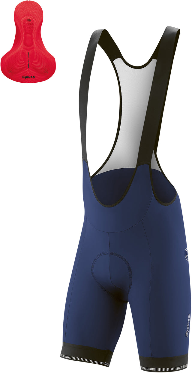 Gonso Gonso Sitivo Trägershorts mit Festem Sitzpolster Herren etheral blu/fi &vert; fahrrad.de Black Friday Preise