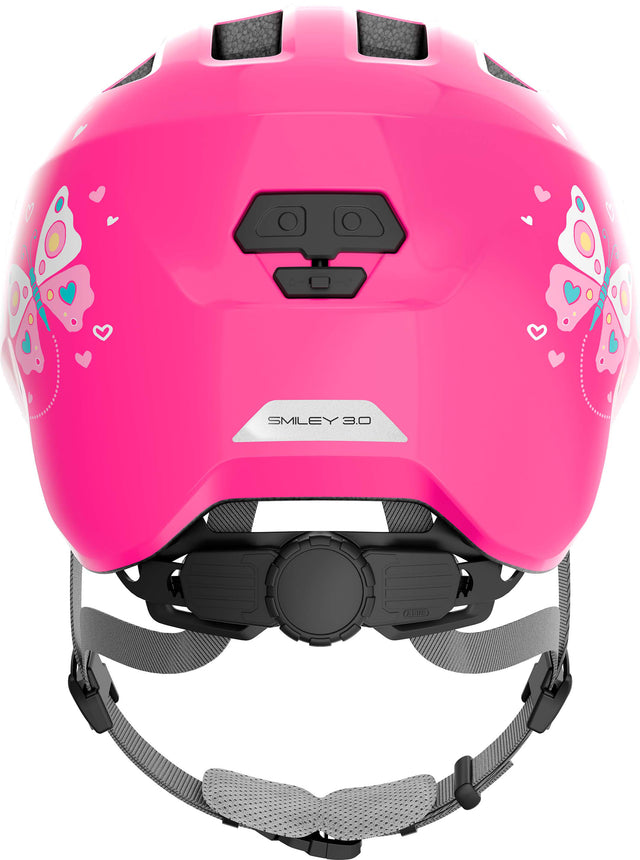 ABUS ABUS Smiley 3.0 Helm Kids pink butterfly &vert; fahrrad.de Rabatte dieses Monats