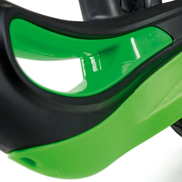 S'COOL S'COOL Junior Bikes pedeX Magnesium Laufrad Black/Green &vert; fahrrad.de Tägliche Deals